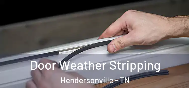 Door Weather Stripping Hendersonville - TN
