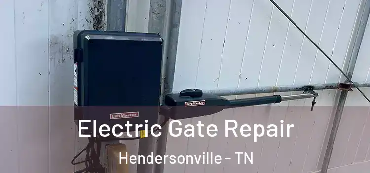 Electric Gate Repair Hendersonville - TN