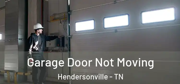  Garage Door Not Moving Hendersonville - TN