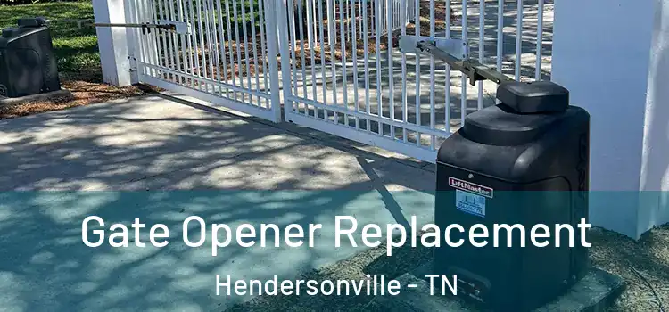Gate Opener Replacement Hendersonville - TN