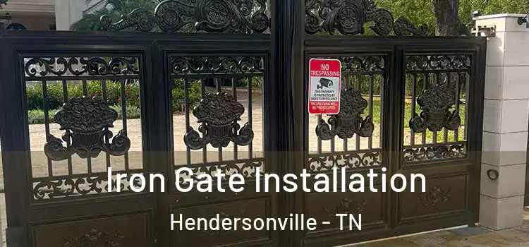 Iron Gate Installation Hendersonville - TN